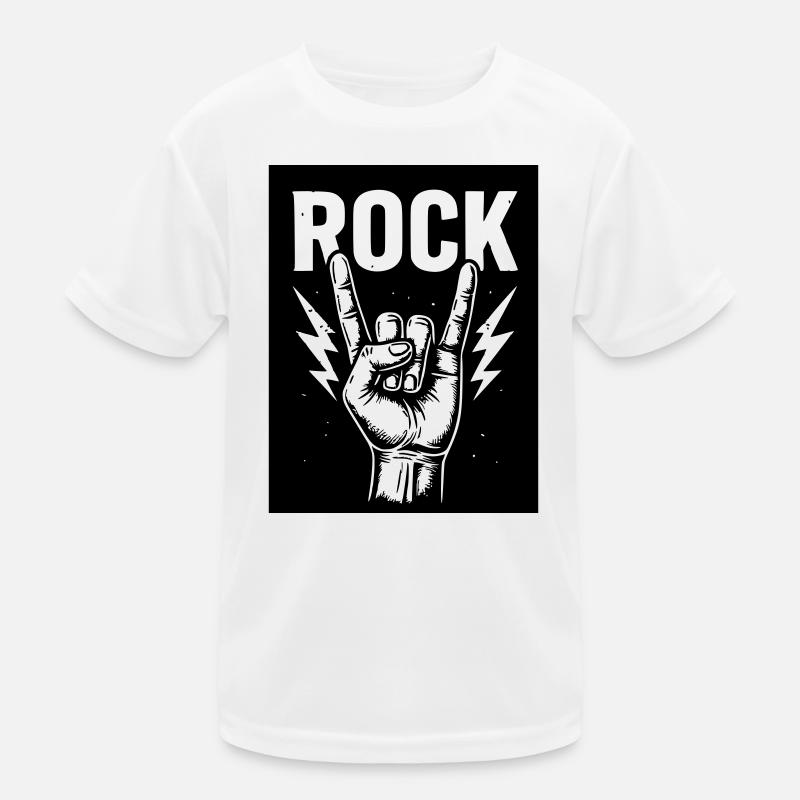 Rock on Kinder Funktions-T-Shirt