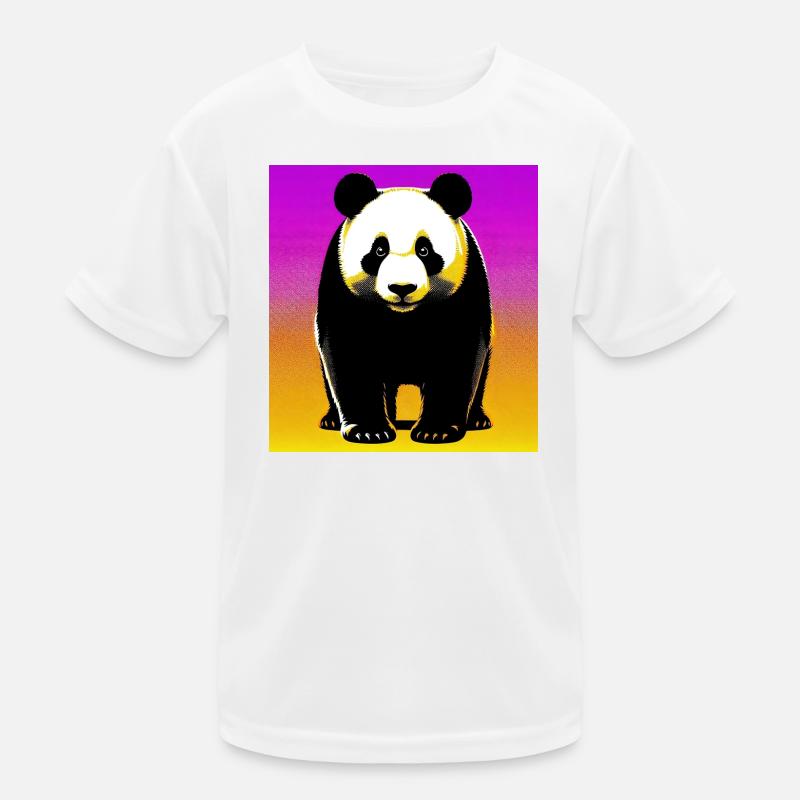 panda Kids Functional T-Shirt