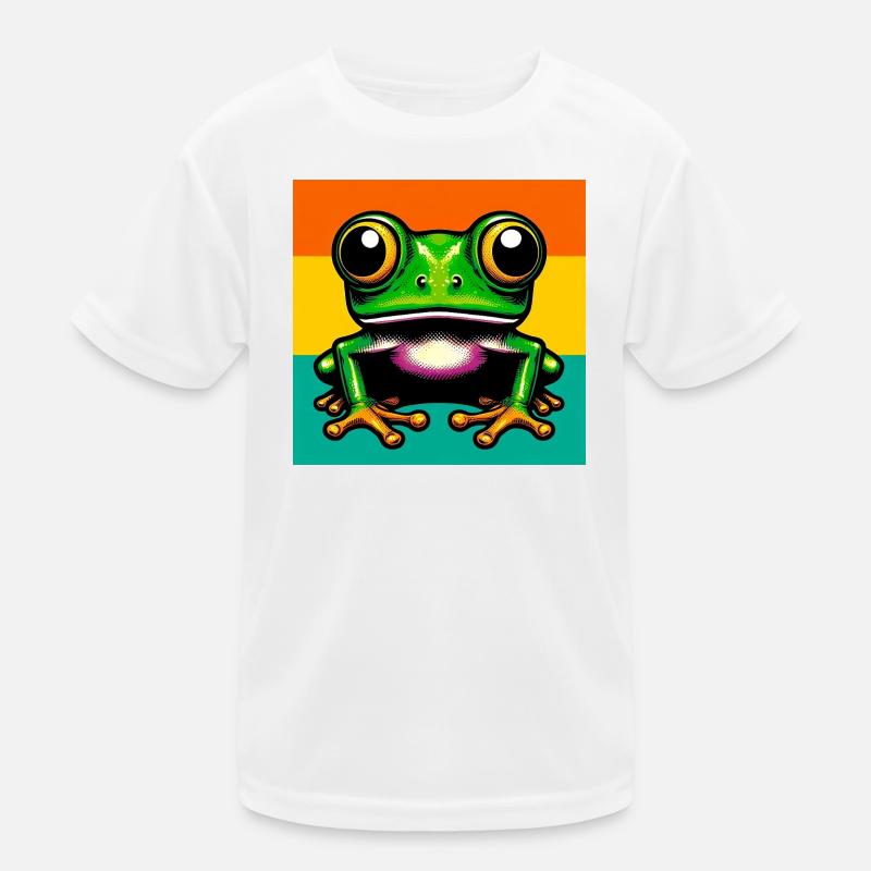 Frosch Kinder Funktions-T-Shirt