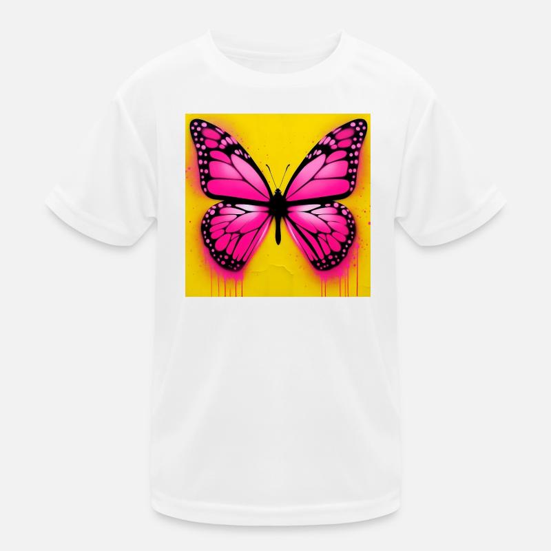 Schmetterling Kinder Funktions-T-Shirt