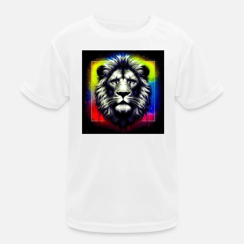 Löwe Kinder Funktions-T-Shirt