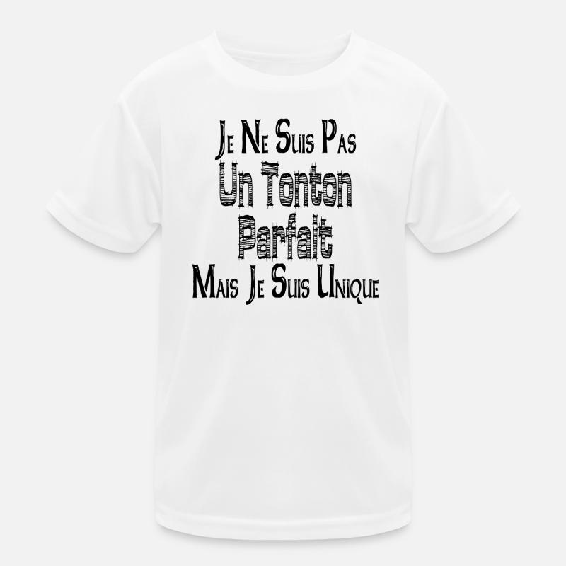 Kein perfekter Onkel, aber ich bin einzigartig Kinder Funktions-T-Shirt