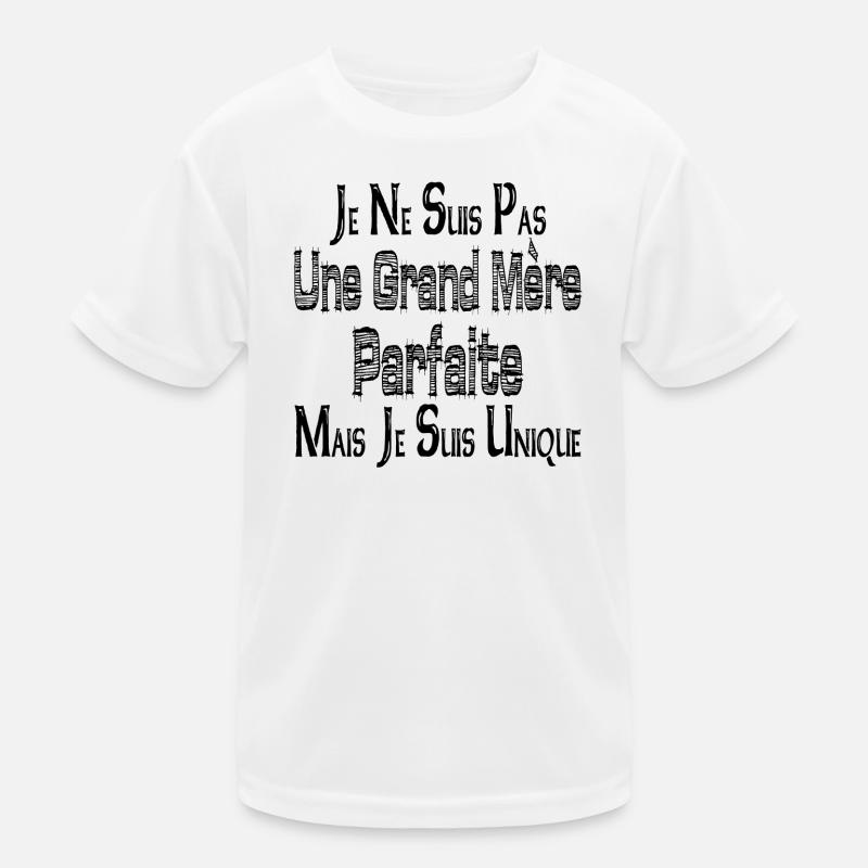 Keine perfekte Großmutter, aber ich bin einzigartig Kinder Funktions-T-Shirt