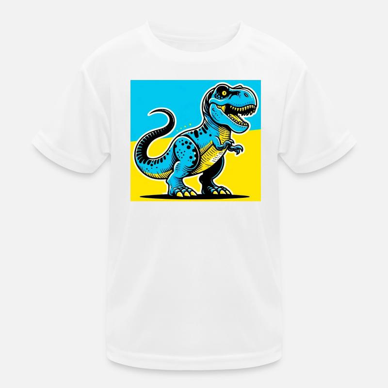 Dinosaurier Kinder Funktions-T-Shirt
