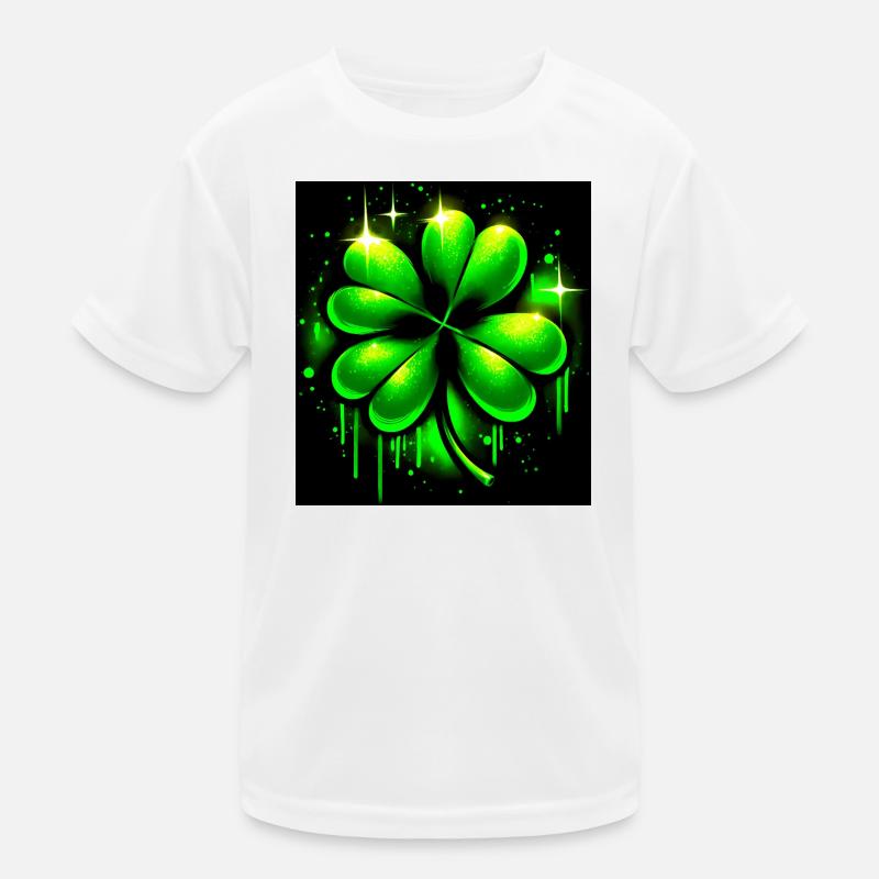Four-leaf clover Kids Functional T-Shirt