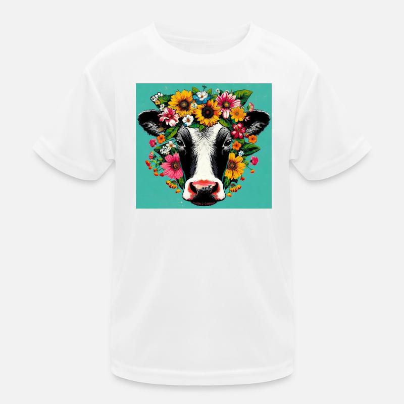 cow Kids Functional T-Shirt