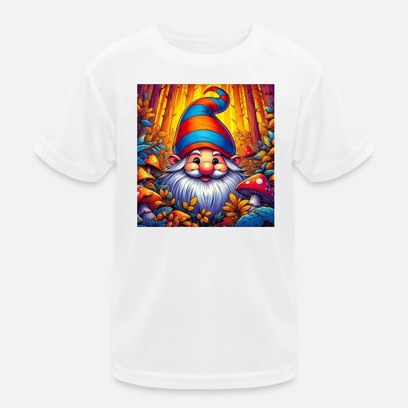 Gnom Kinder Funktions-T-Shirt