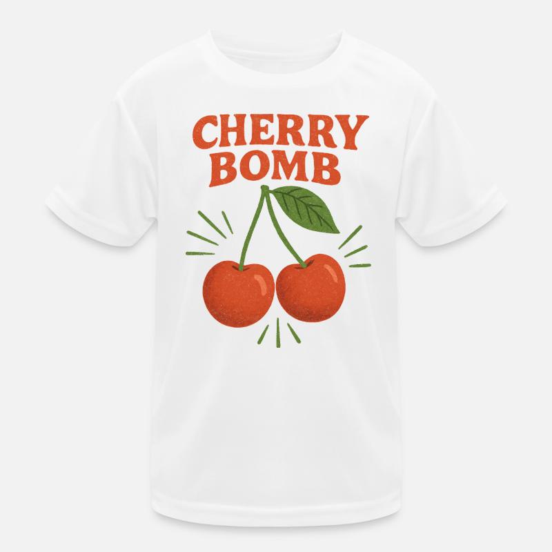 Conception graphique Cherry Bomb T-shirt sport Enfant