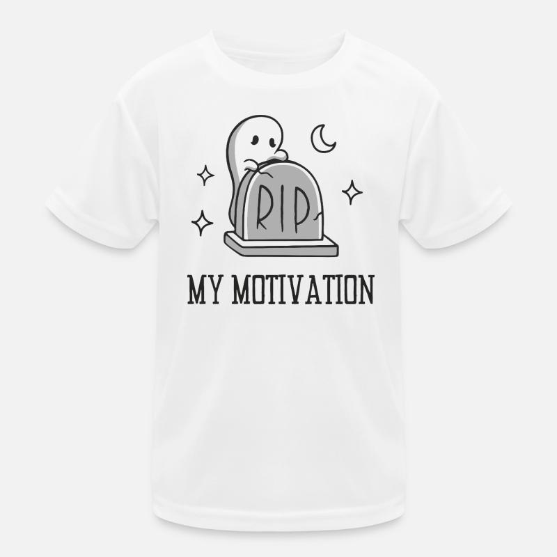 RIP My Motivation Kids Functional T-Shirt