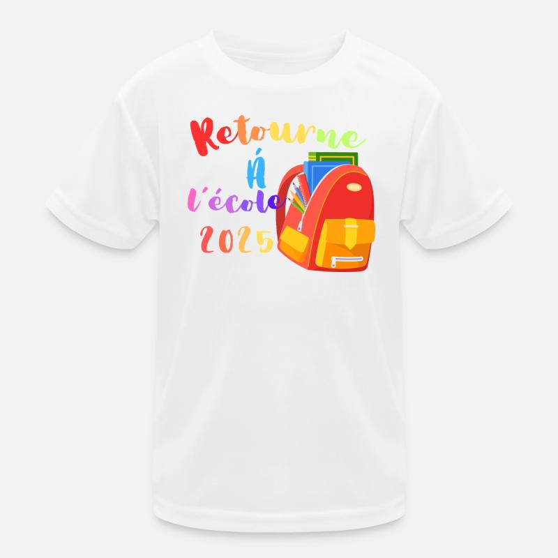 Back to School 2025 Kids Functional T-Shirt