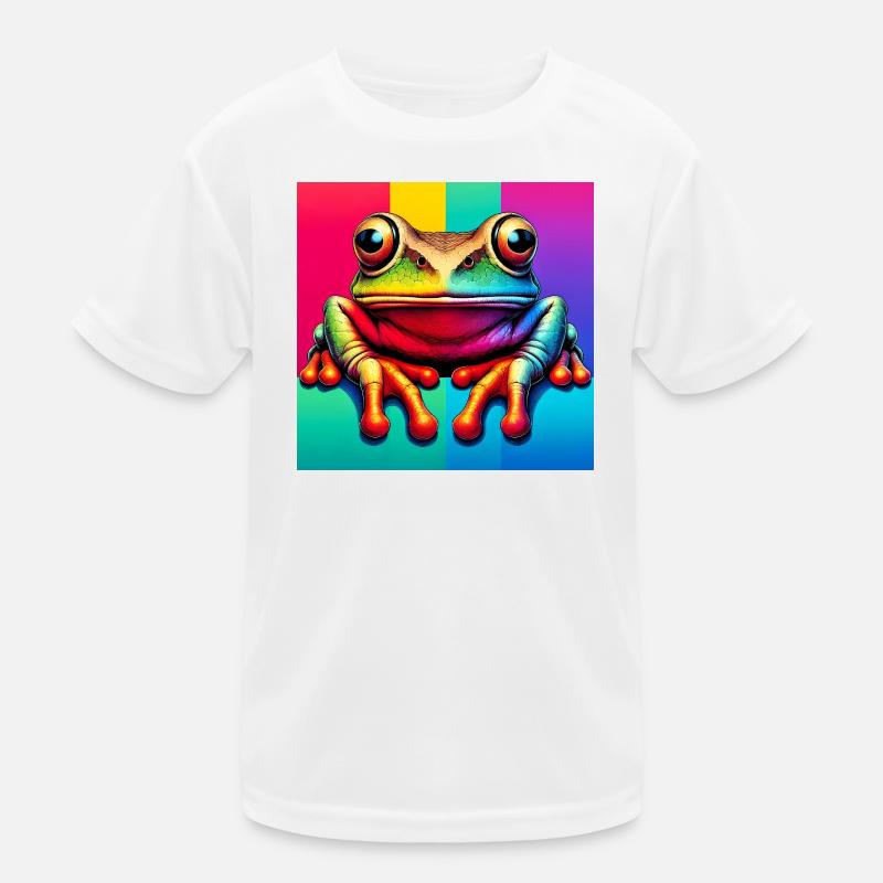 Frosch Kinder Funktions-T-Shirt