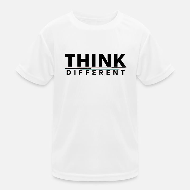 Befähigung von Think Different Motivationsdesign Kinder Funktions-T-Shirt