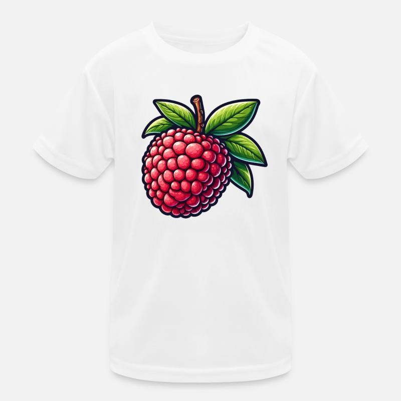 Litchi Illustrée Éclatant T-shirt sport Enfant