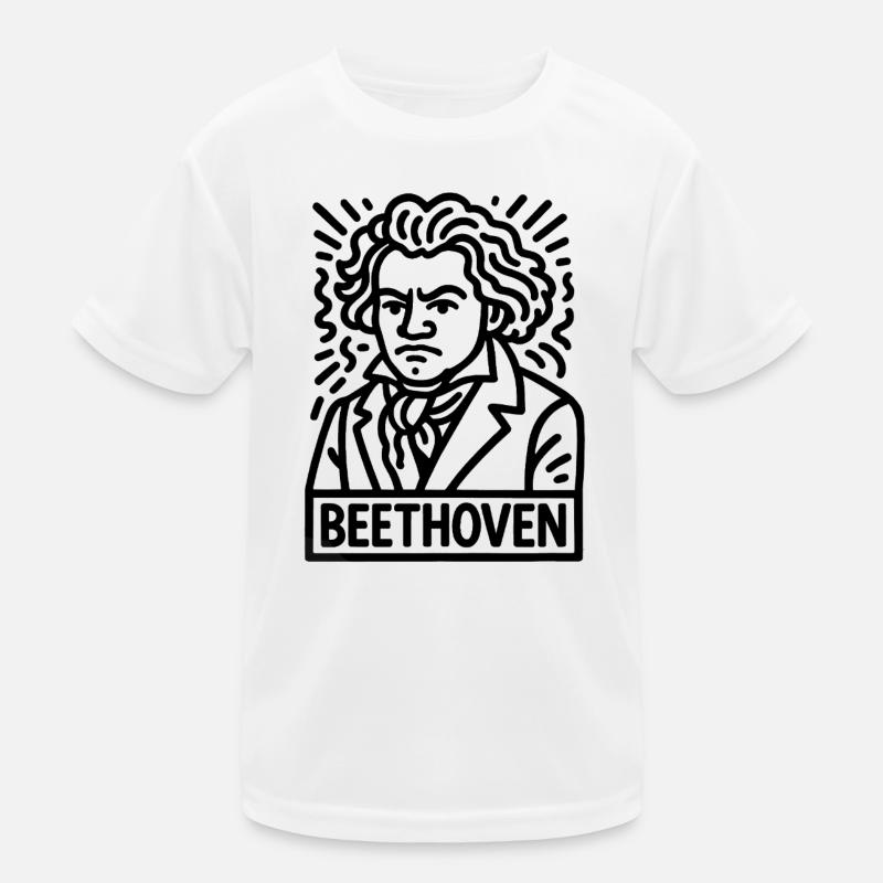 Ludwig van Beethoven Kids Functional T-Shirt