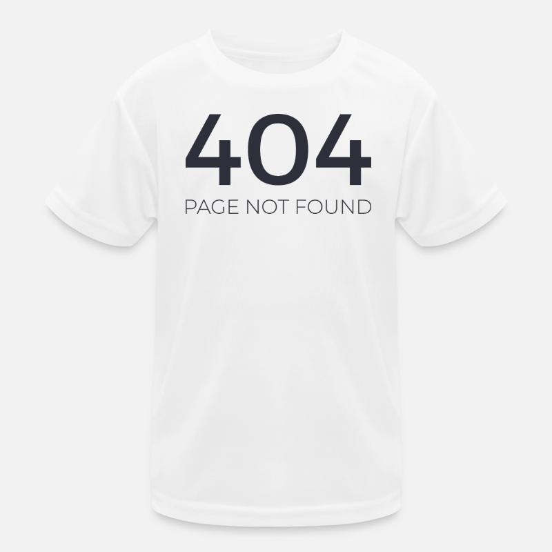 Fehler 404 Kinder Funktions-T-Shirt