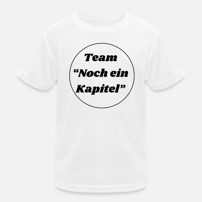 Team "noch ein Kapitel" Kinder Funktions-T-Shirt