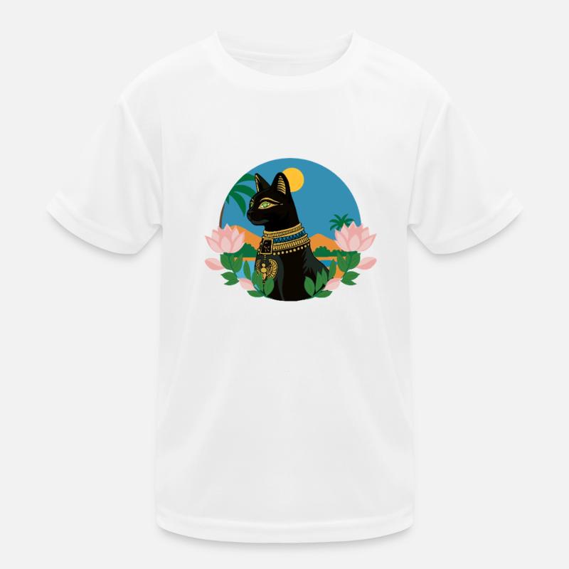 Bastet déesse egyptienne T-shirt sport Enfant