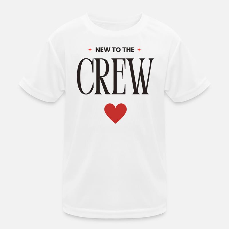 New to the crew Kids Functional T-Shirt