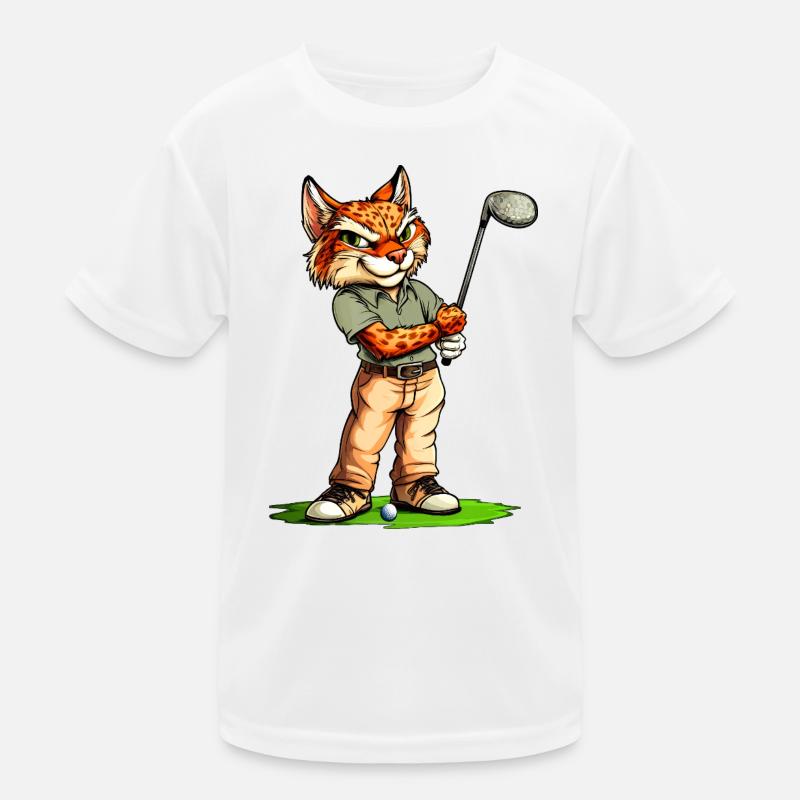 Lynx Golf / Golfer Lynx Kids Functional T-Shirt