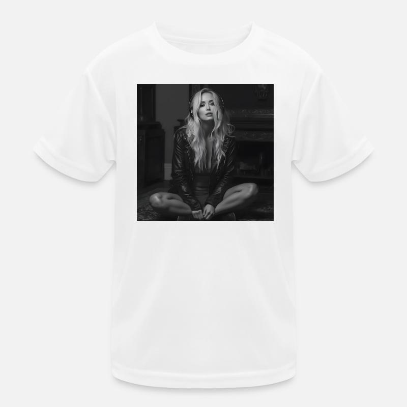 Maxima im Dunkeln Kinder Funktions-T-Shirt