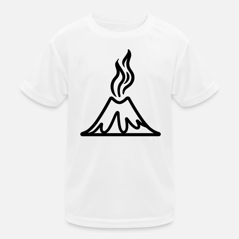 Vulkan Kinder Funktions-T-Shirt