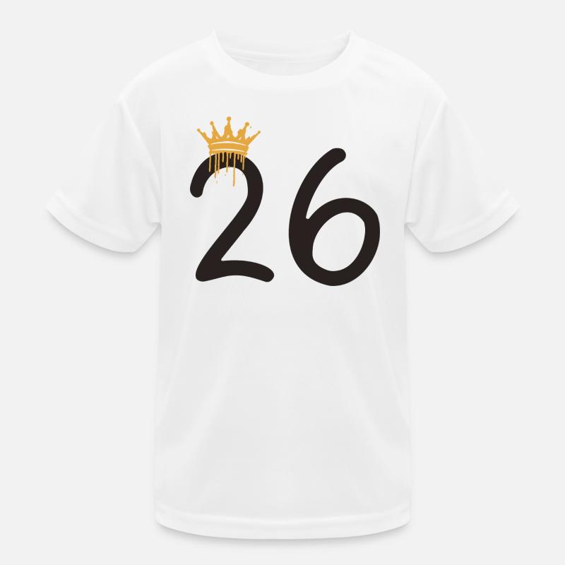 26 Kinder Funktions-T-Shirt