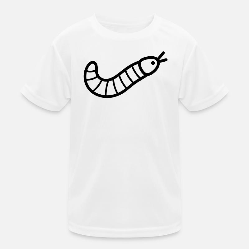 ver de terre T-shirt sport Enfant