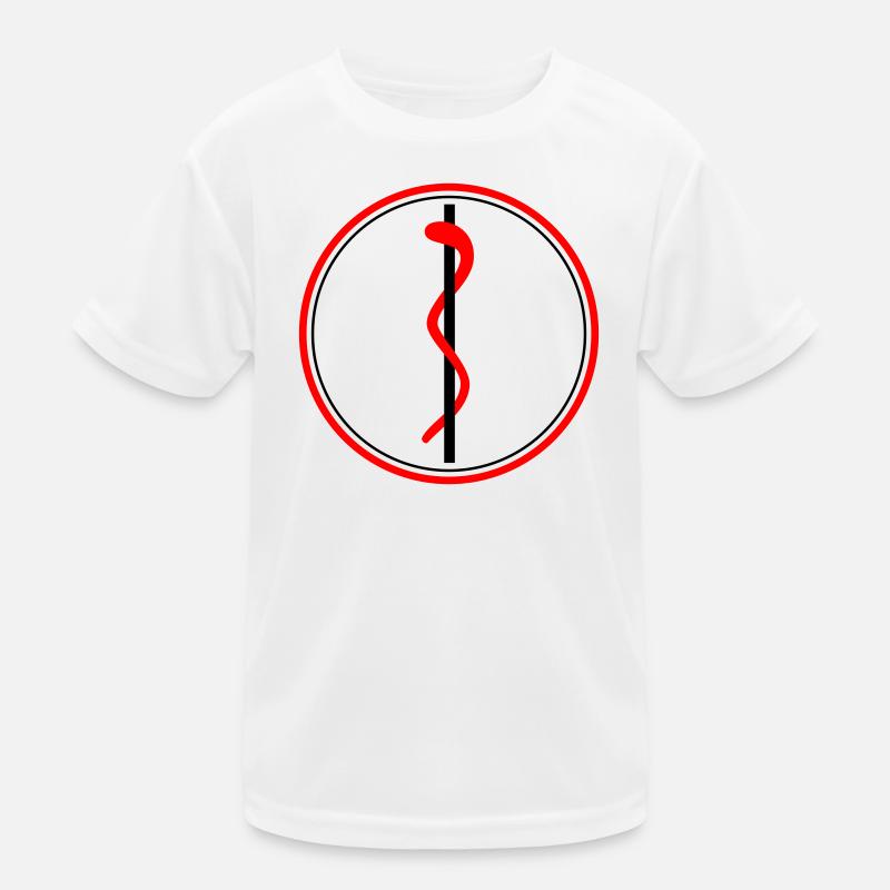Aesculapius' Staff Kids Functional T-Shirt
