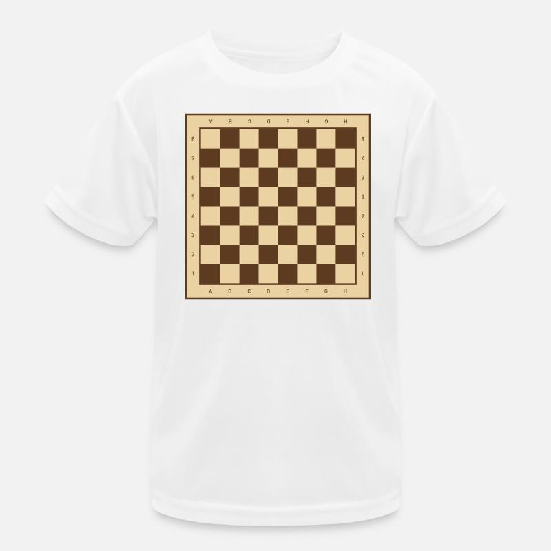 Classic checkerboard design Kids Functional T-Shirt