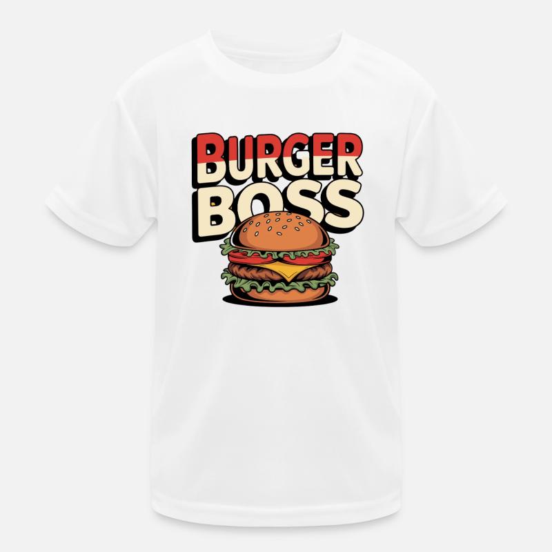Burger Kollektion Kinder Funktions-T-Shirt