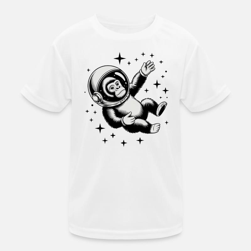Un singe dans l'espace - Logo d'Astonomy T-shirt sport Enfant