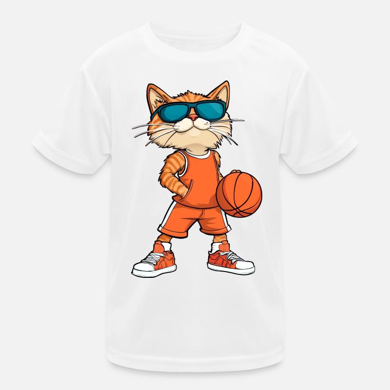 Cool Cat Basketteur T-shirt sport Enfant