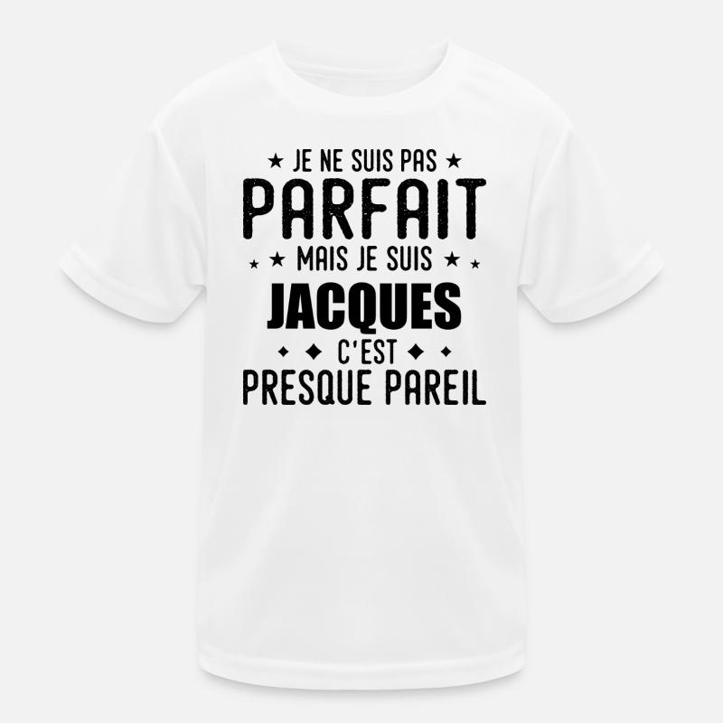 Jacques: authentisch, unvollkommen, oberflächlich, perfekt Kinder Funktions-T-Shirt