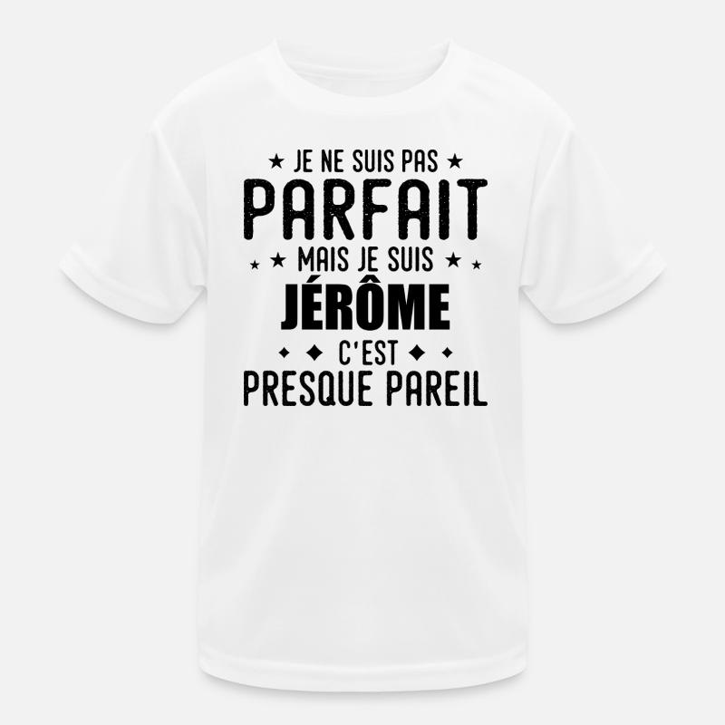 Jerome: authentisch, unvollkommen, Top, Perfektion Kinder Funktions-T-Shirt