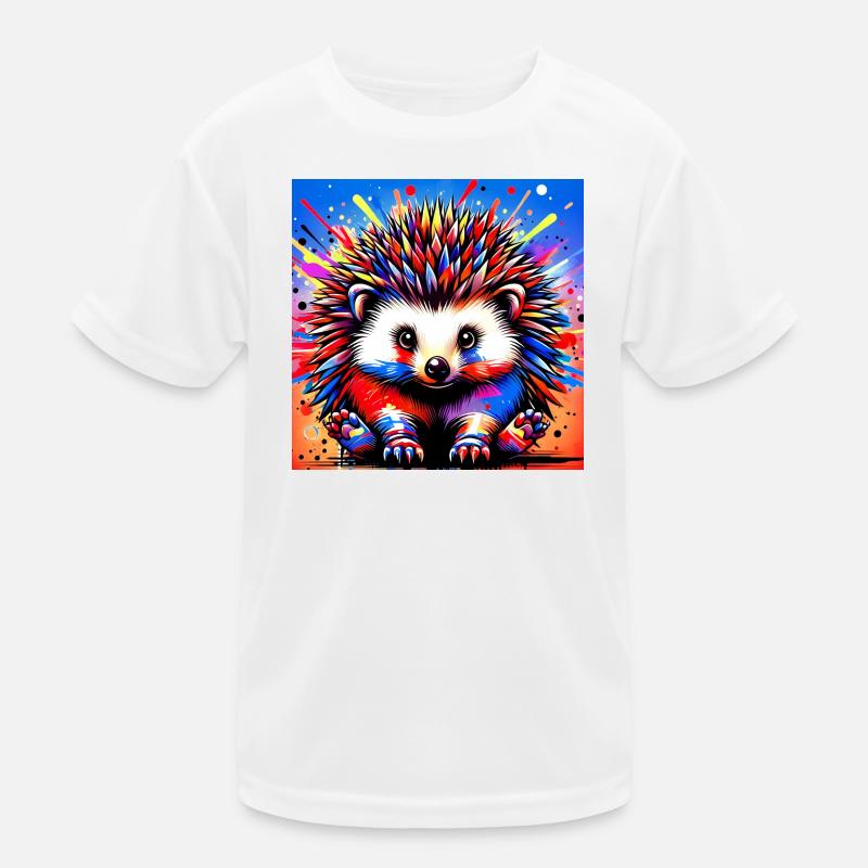 Igel Kinder Funktions-T-Shirt
