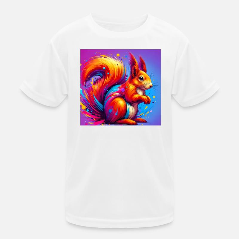écureuil T-shirt sport Enfant