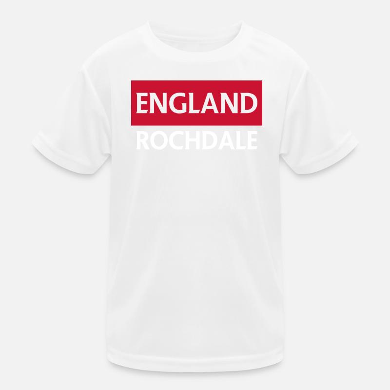 Drapeau de l’Angleterre Rochdale Emblem T-shirt sport Enfant