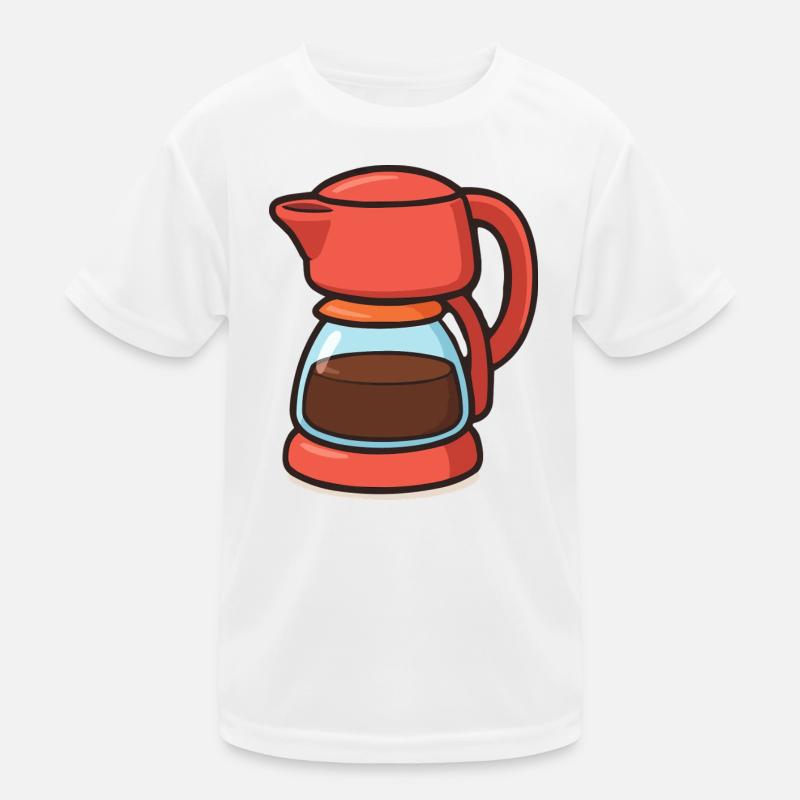 coffee pot Kids Functional T-Shirt