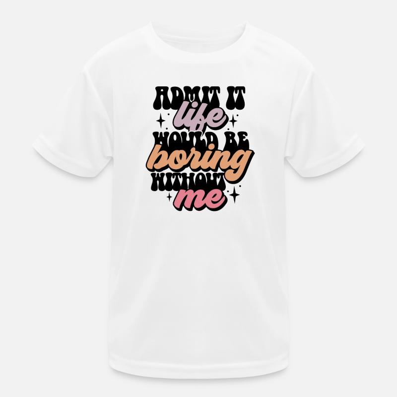 Classic expression in pastel shades Kids Functional T-Shirt