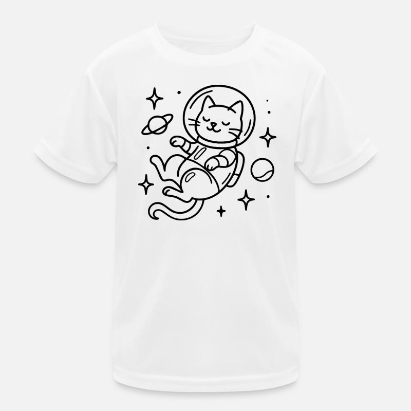 Abstract Digital Art Pattern Kids Functional T-Shirt