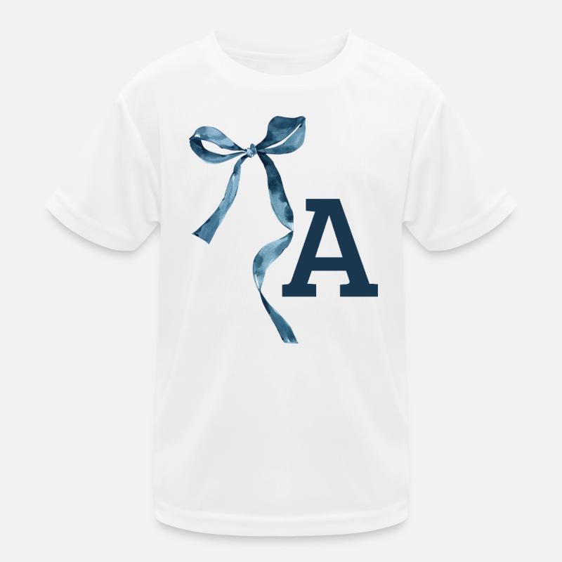 Monogram Gift Idea Kids Functional T-Shirt