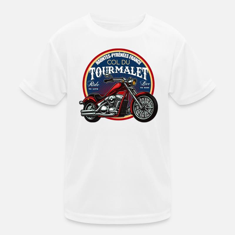 Badge VTT Tourmalet T-shirt sport Enfant