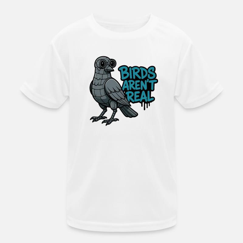 Birds Aren’t Real Roboter Vogel Kinder Funktions-T-Shirt