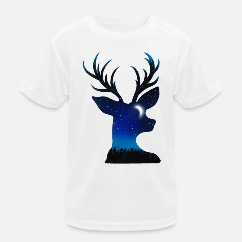 Mysterious miracle deer Kids Functional T-Shirt