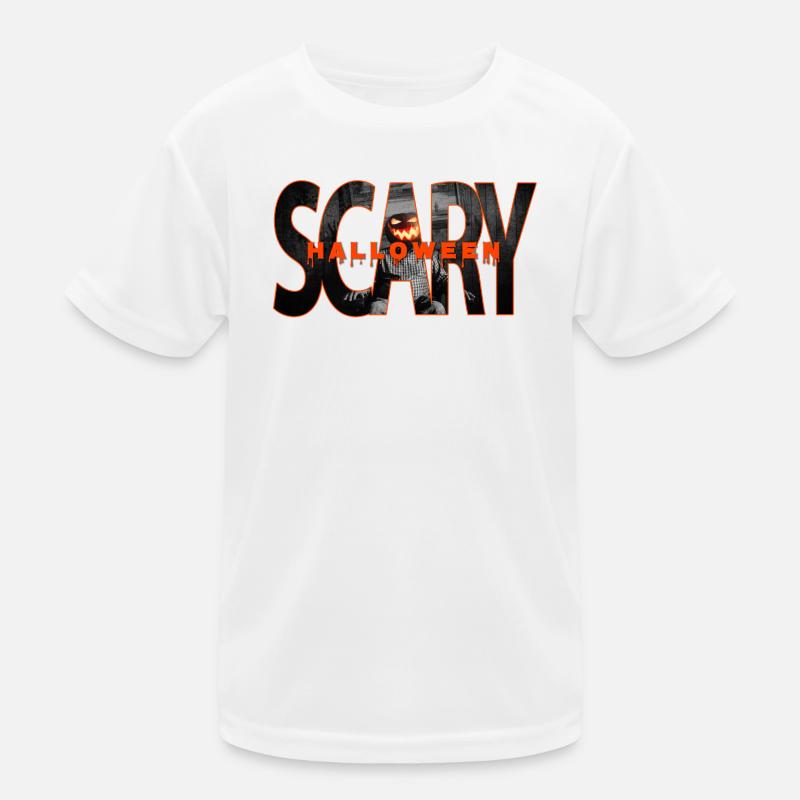 Gruseliges Halloween Kinder Funktions-T-Shirt