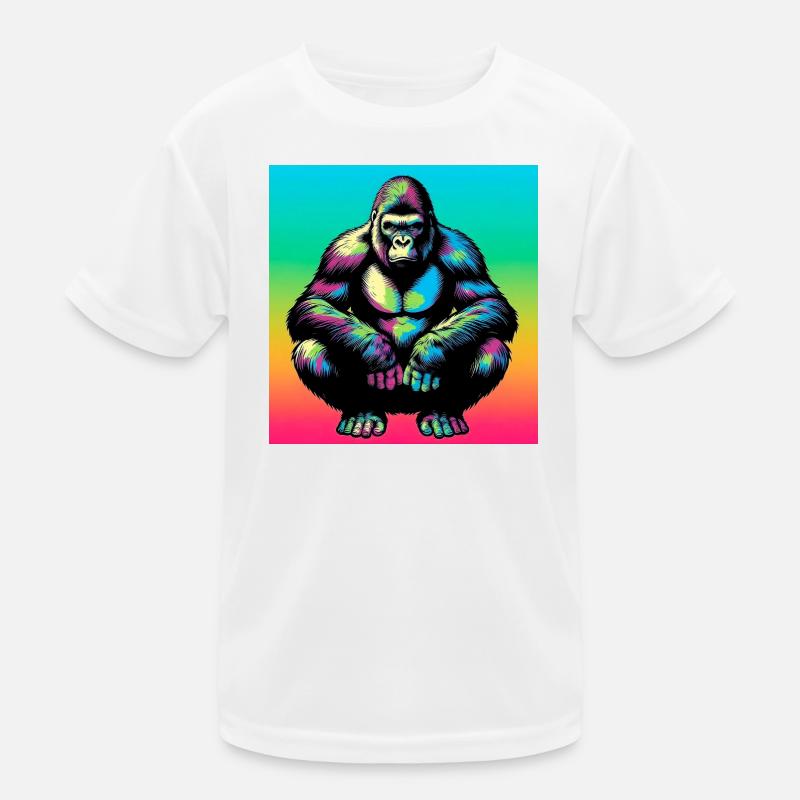 gorille T-shirt sport Enfant