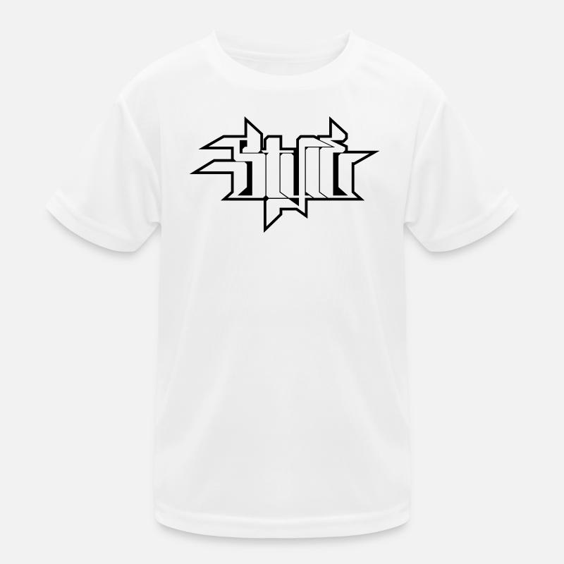 style type - Kinder Funktions-T-Shirt - Weiß