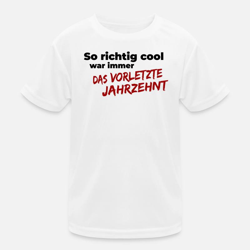 das vorletzte Jahrzehnt Kinder Funktions-T-Shirt