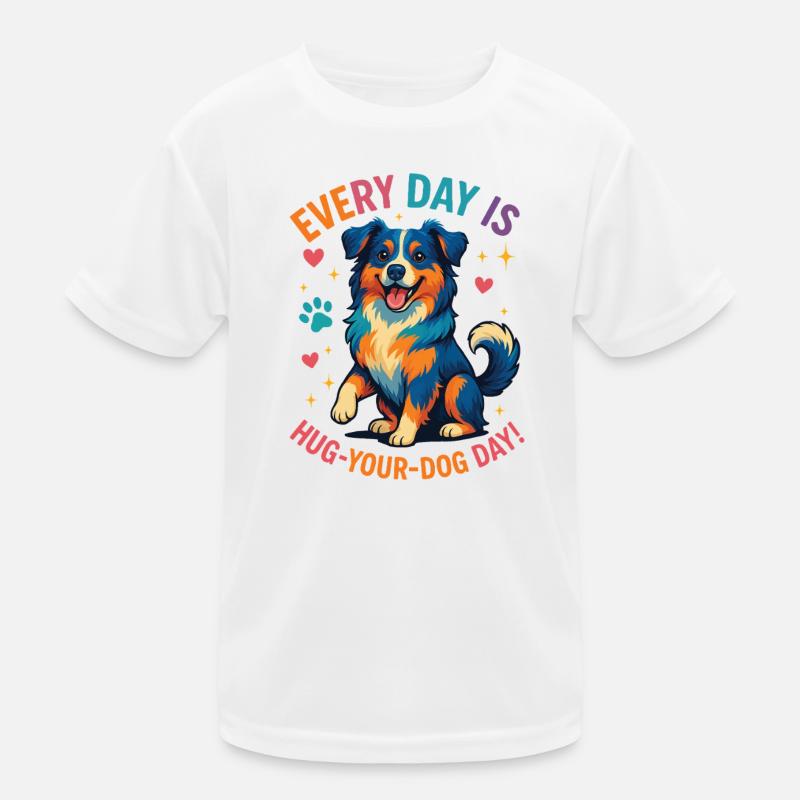 Australian Shepherd Kids Functional T-Shirt