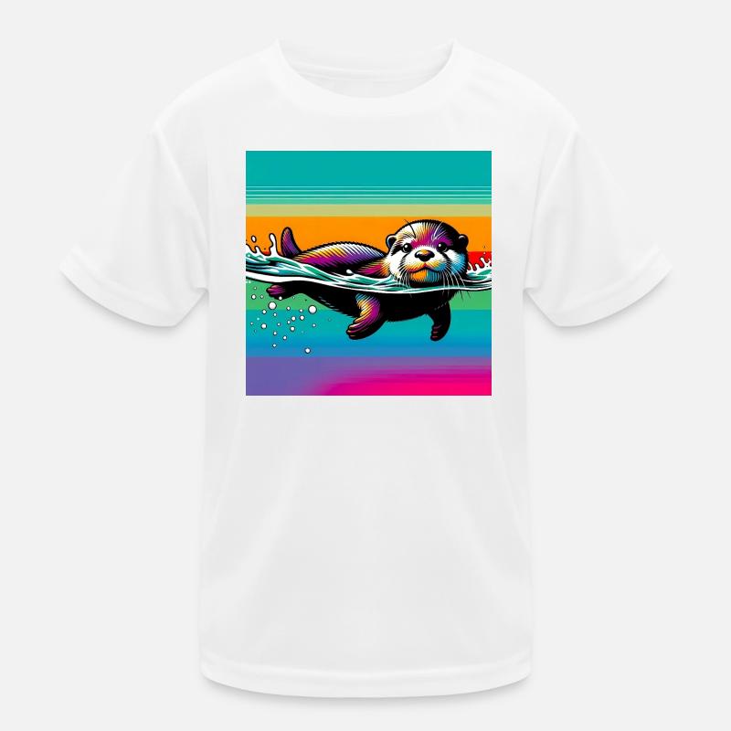 otter Kids Functional T-Shirt